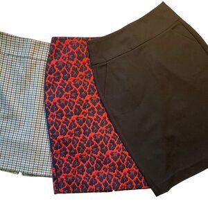 The Limited Sz 0-2 bundle Lot of 3 pencil skirts Preppy Office Siren Y2K
